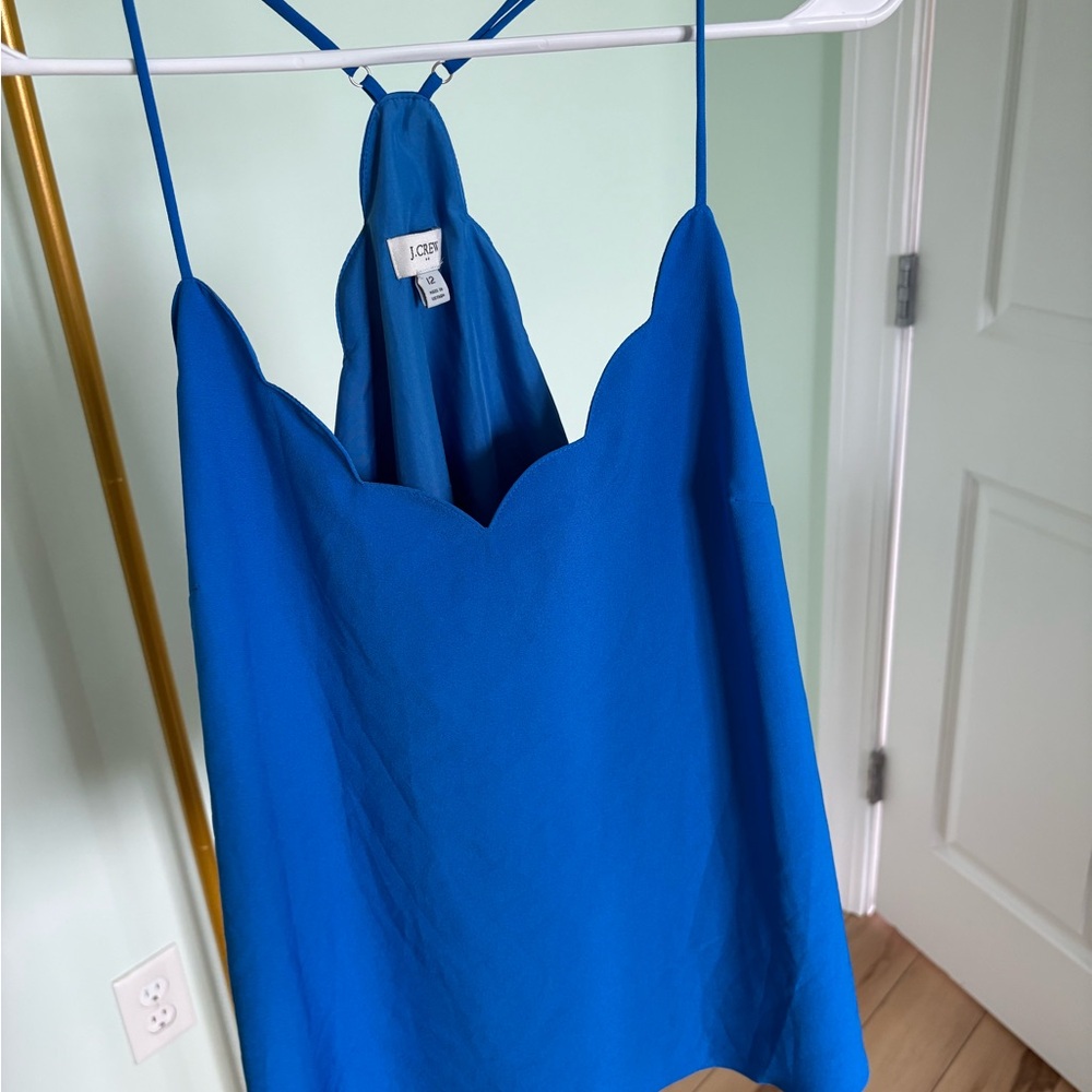 J. Crew Vibrant Blue Cami
